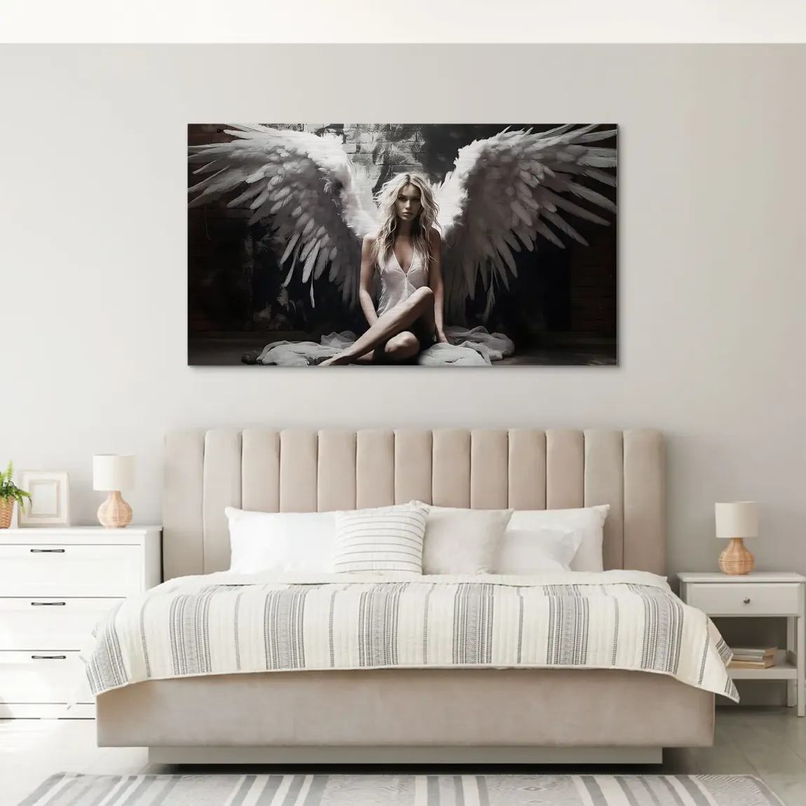 Angel Wings Alu Gebürstet