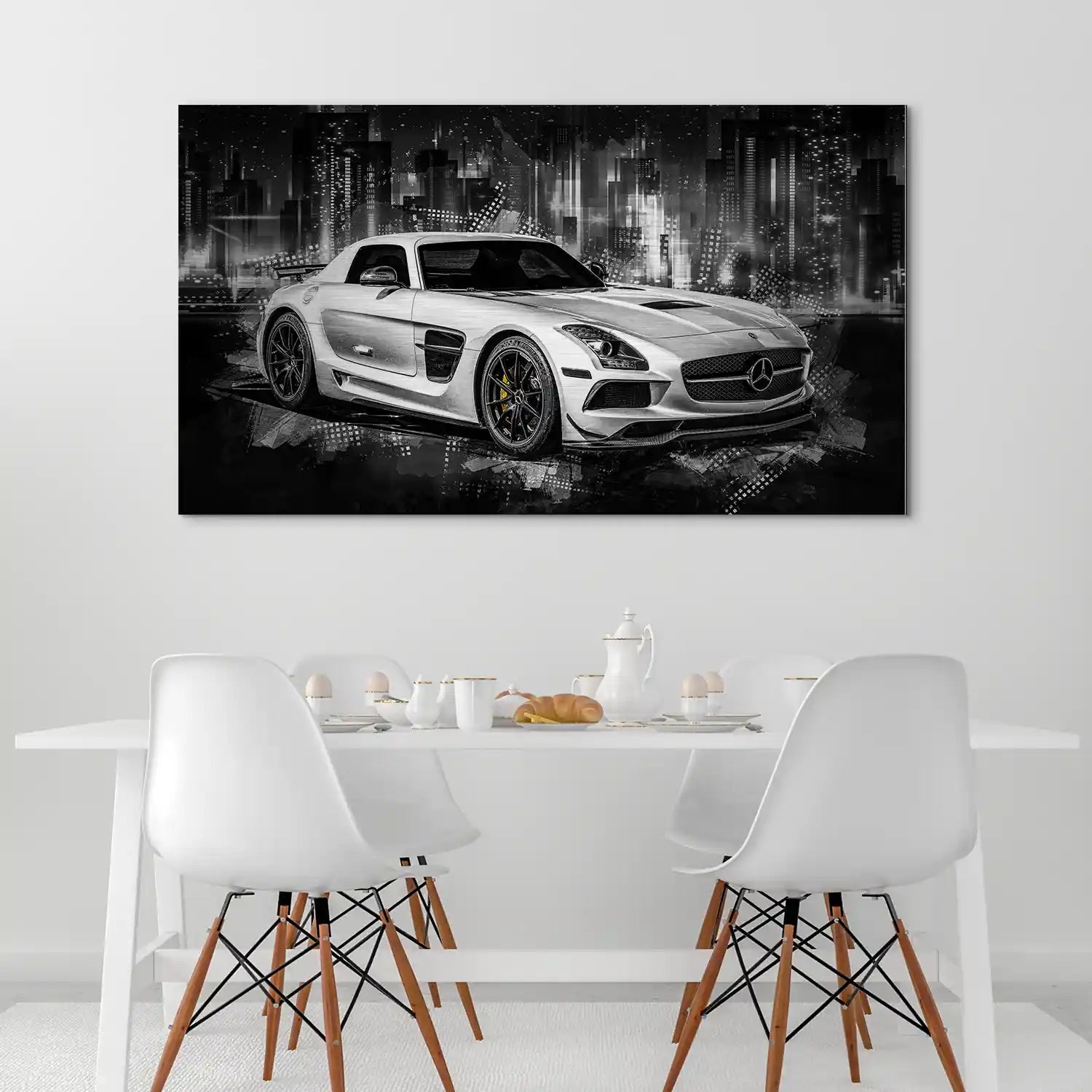 Mercedes SLS City Style Alu Gebürstet INGALERIE