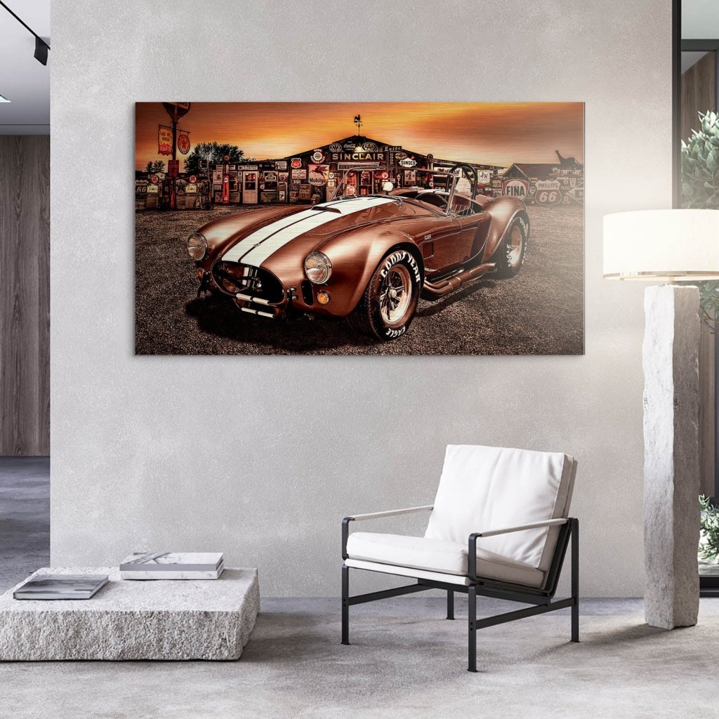 AC Cobra Abstrakt Sunset Alu Gebürstet INGALERIE