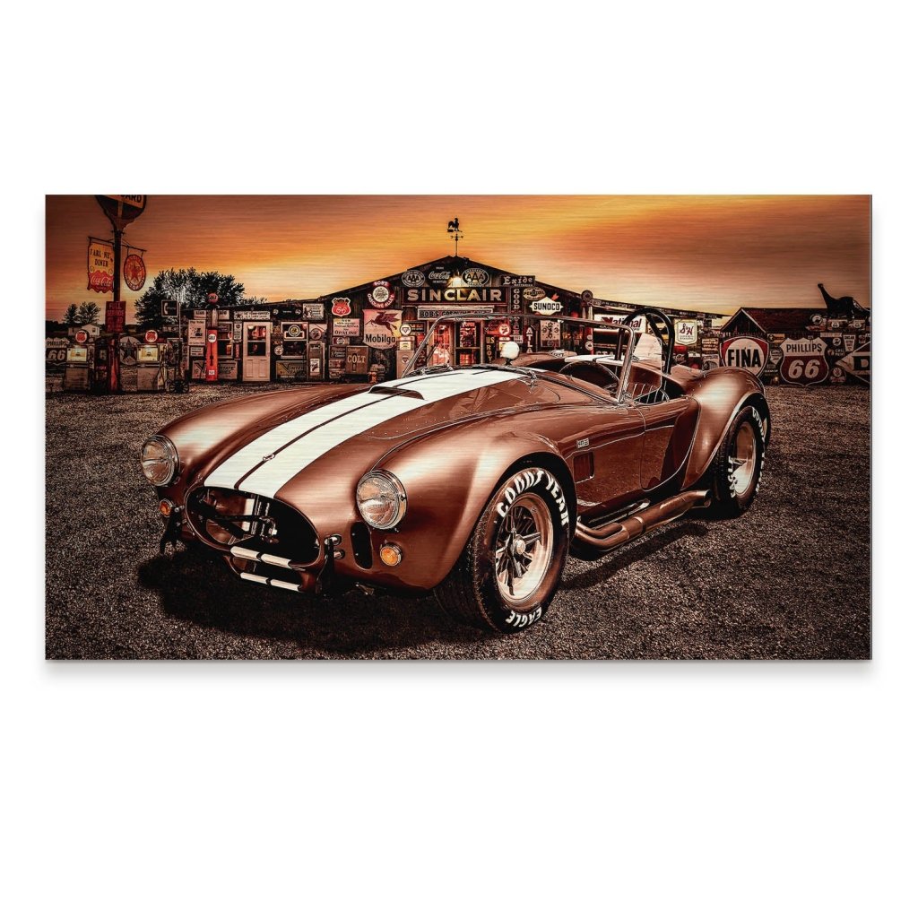 AC Cobra Abstrakt Sunset Alu Gebürstet INGALERIE