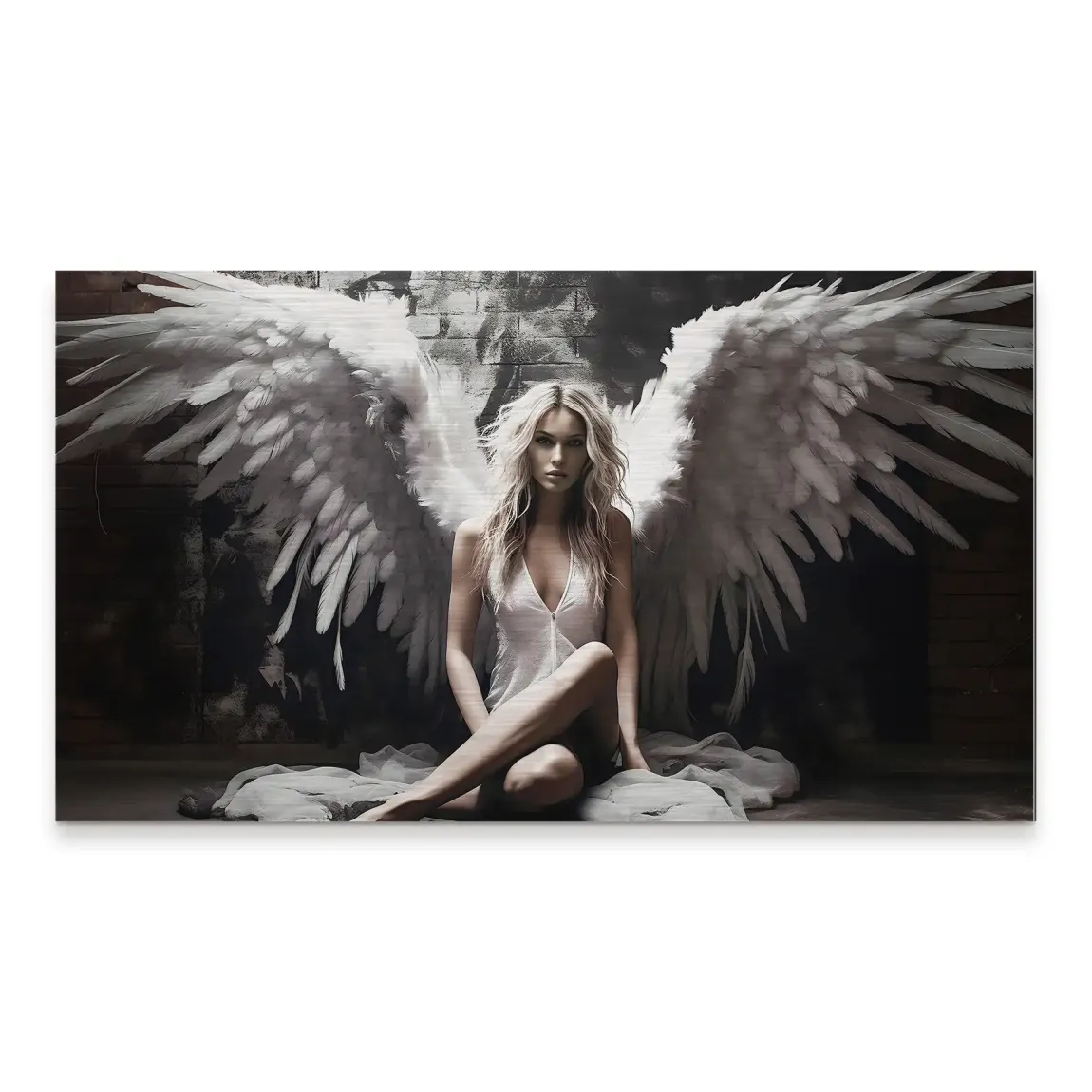 Angel Wings Alu Gebürstet