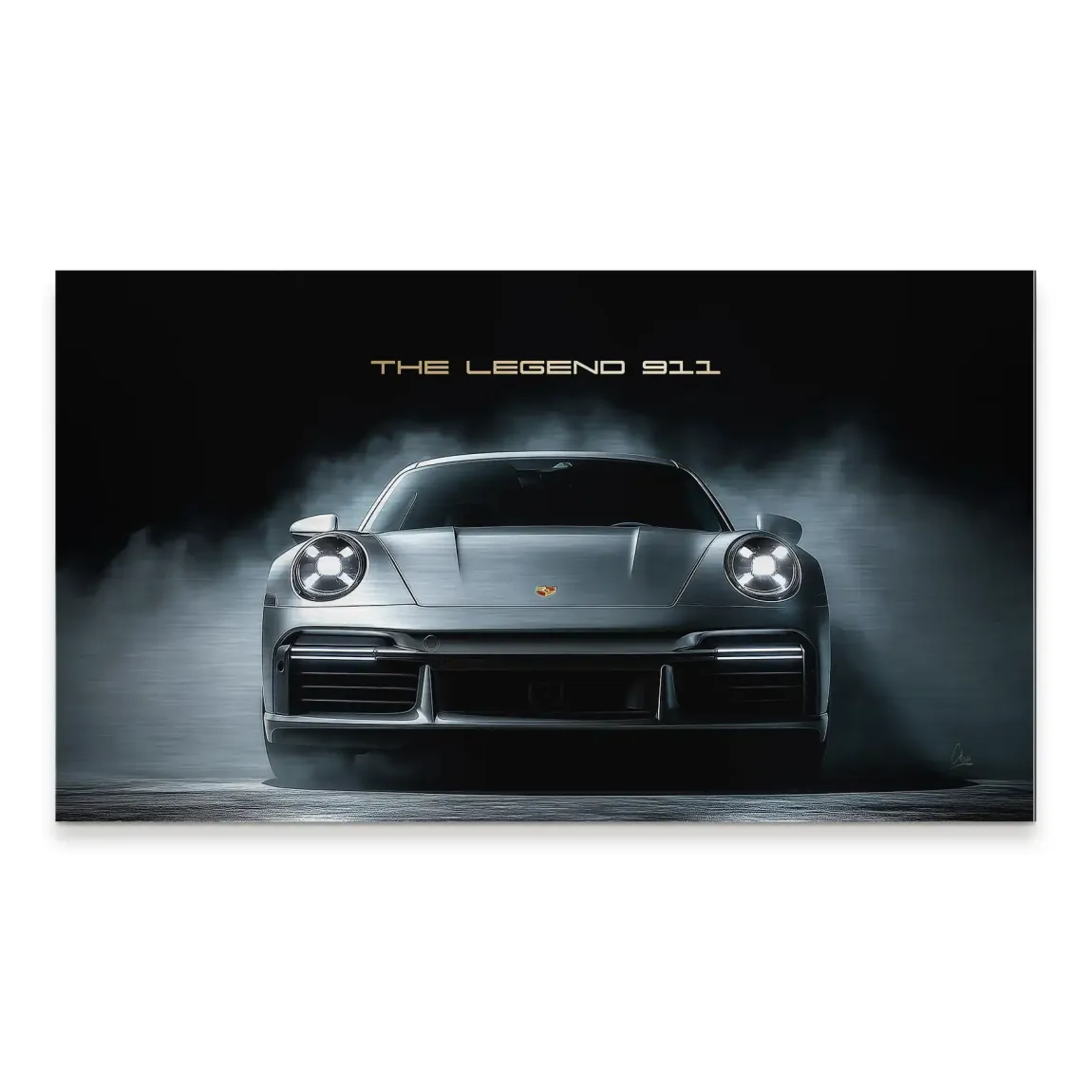 911 Silver Legend Alu Gebürstet