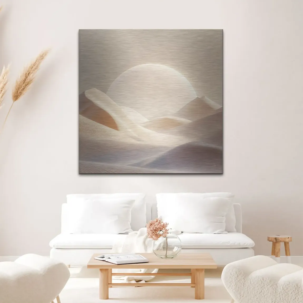 Desert Light Alu Gebürstet Bild