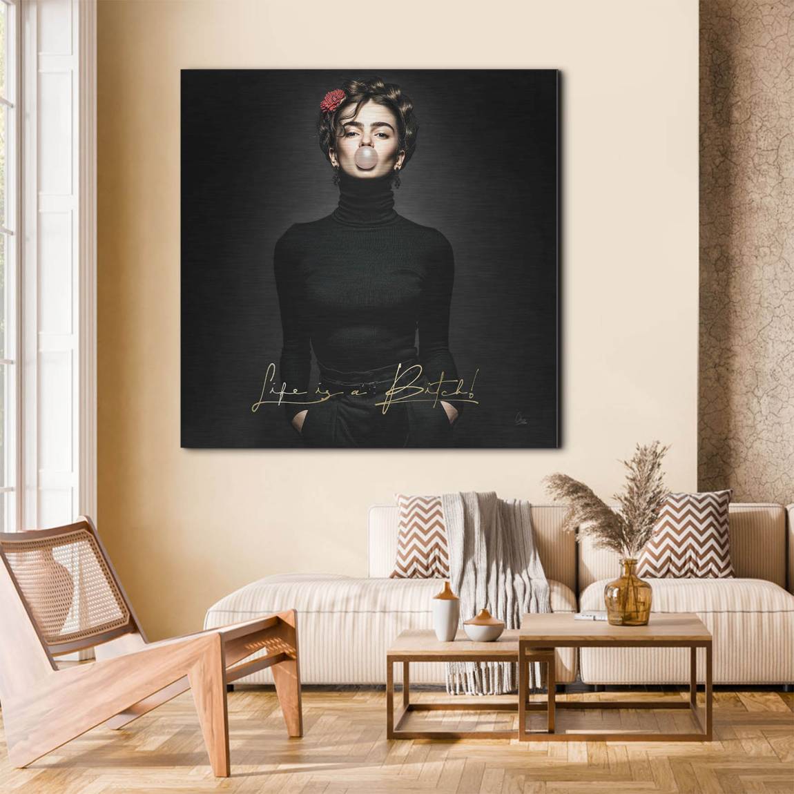 Fridas Life Alu Gebürstet Bild