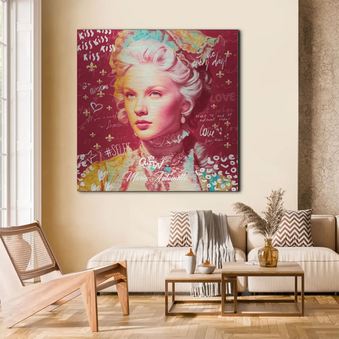 Marie Royal Pop Alu Gebürstet Bild