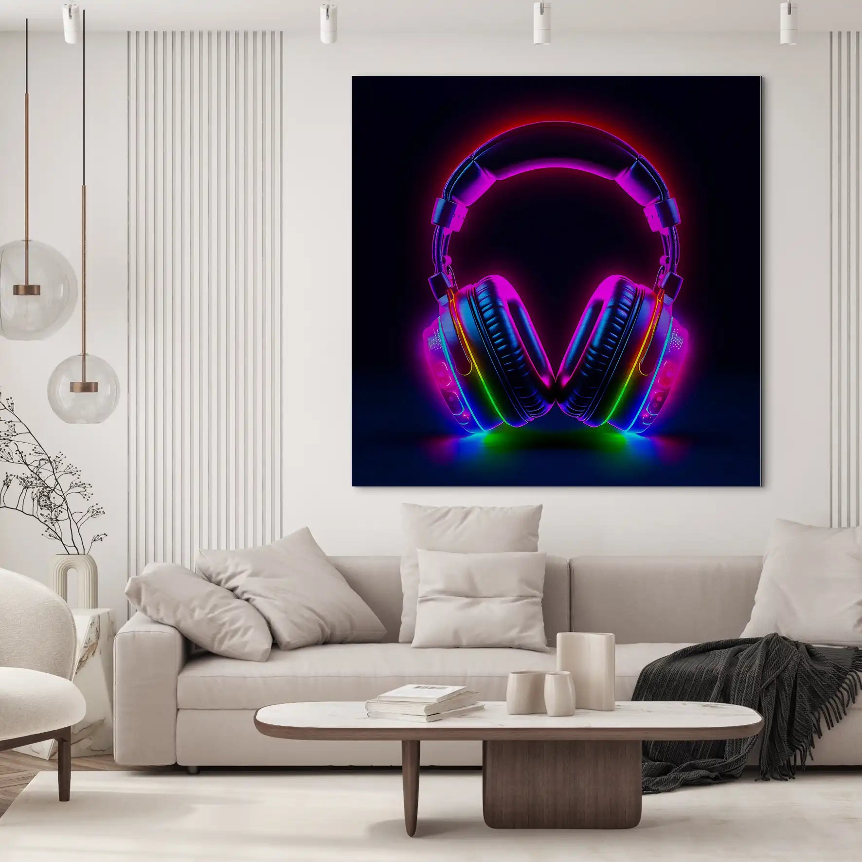 Headphone Art Alu Gebürstet INGALERIE