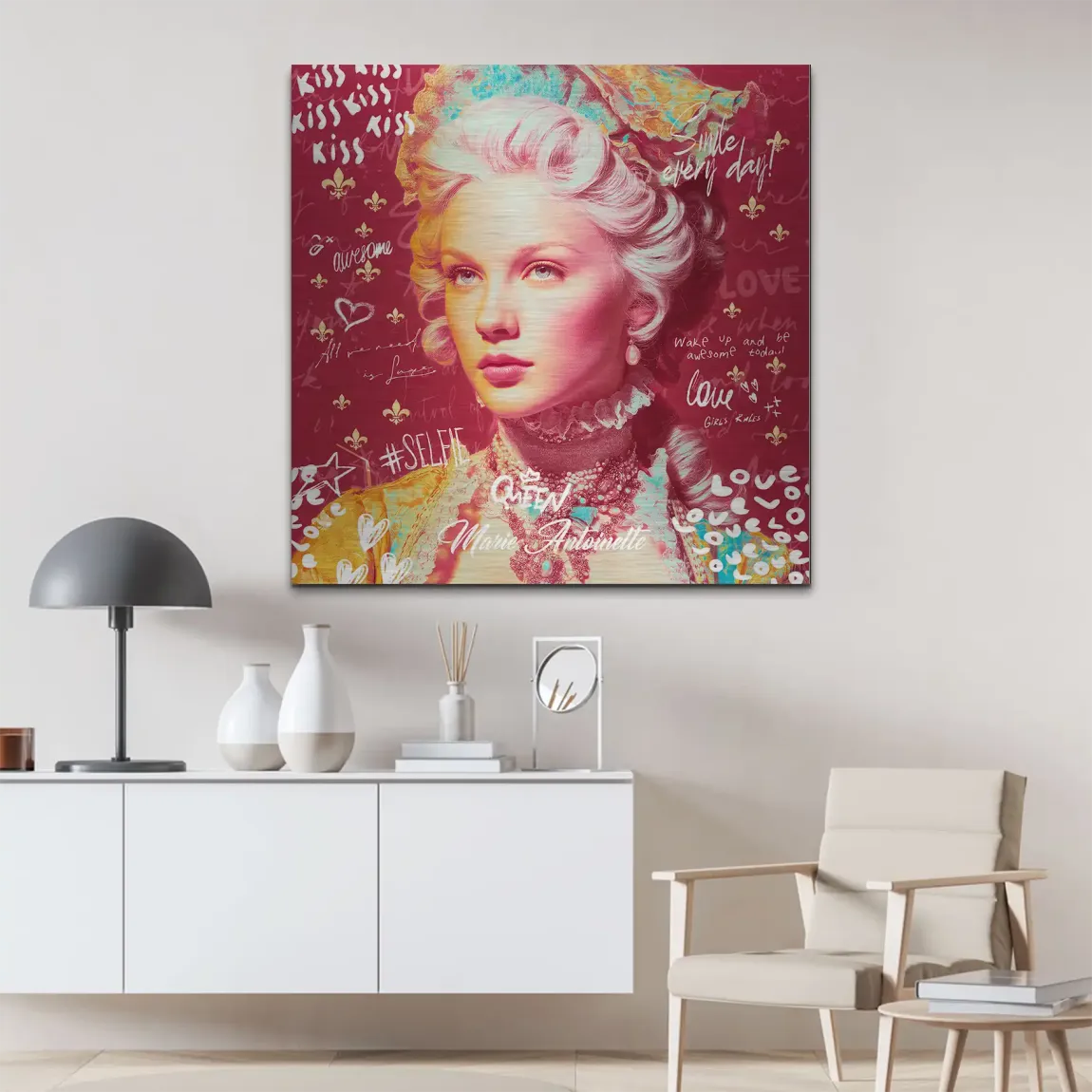 Marie Royal Pop Alu Gebürstet Bild