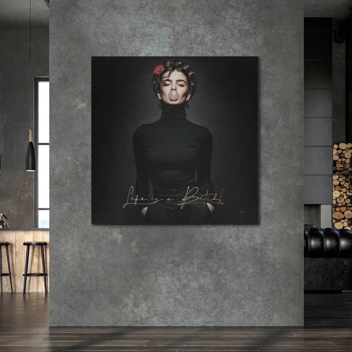 Fridas Life Alu Gebürstet Bild