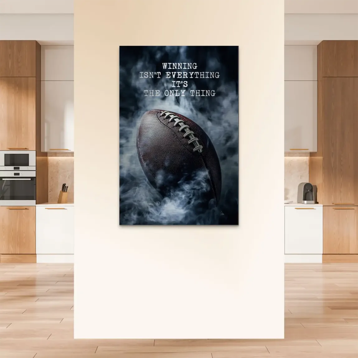 Winning Mindset Alu Dibond Bild gebürstet