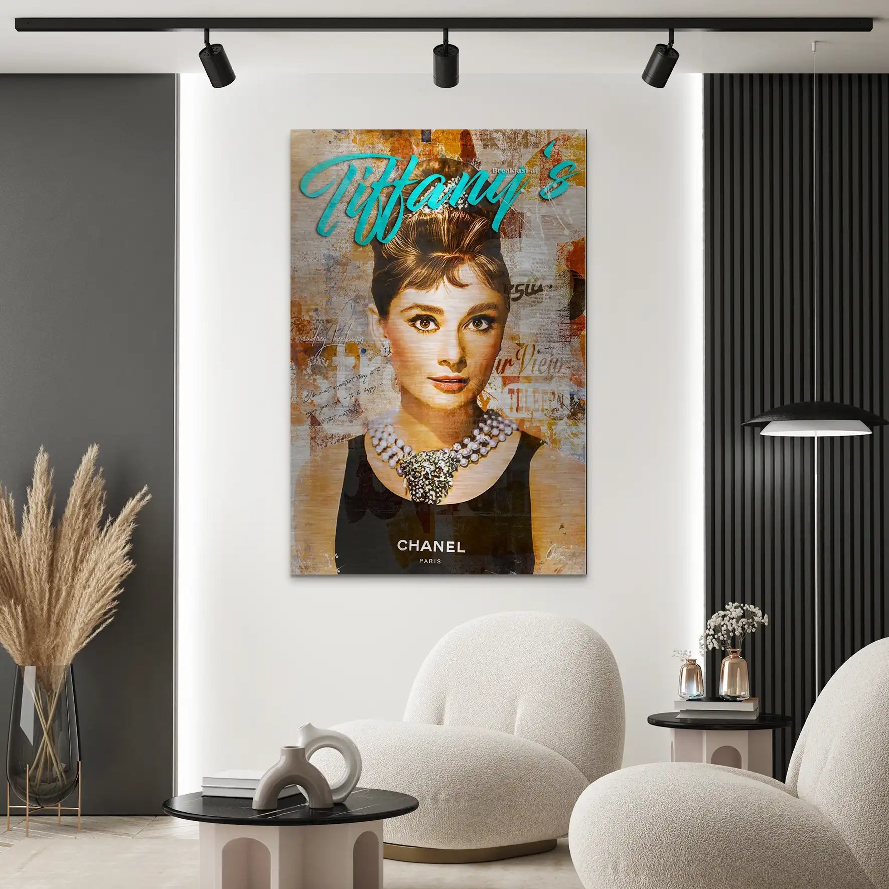 Audrey Tiffany Art AluDibond Gebürstet INGALERIE