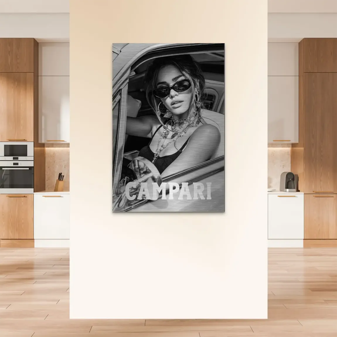 Summer Glam Alu Dibond Bild gebürstet