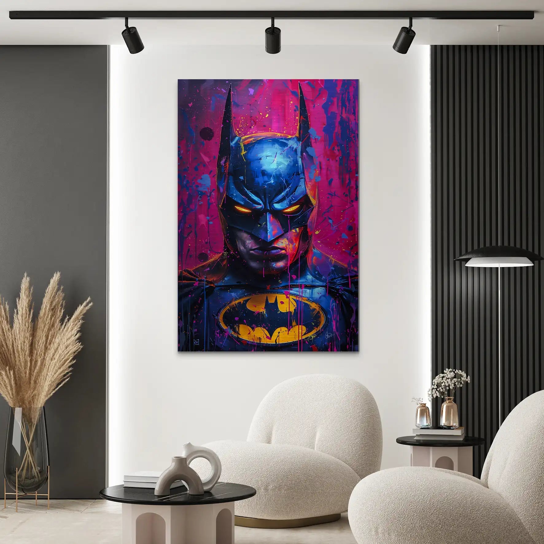 Batman Art AluDibond Gebürstet INGALERIE