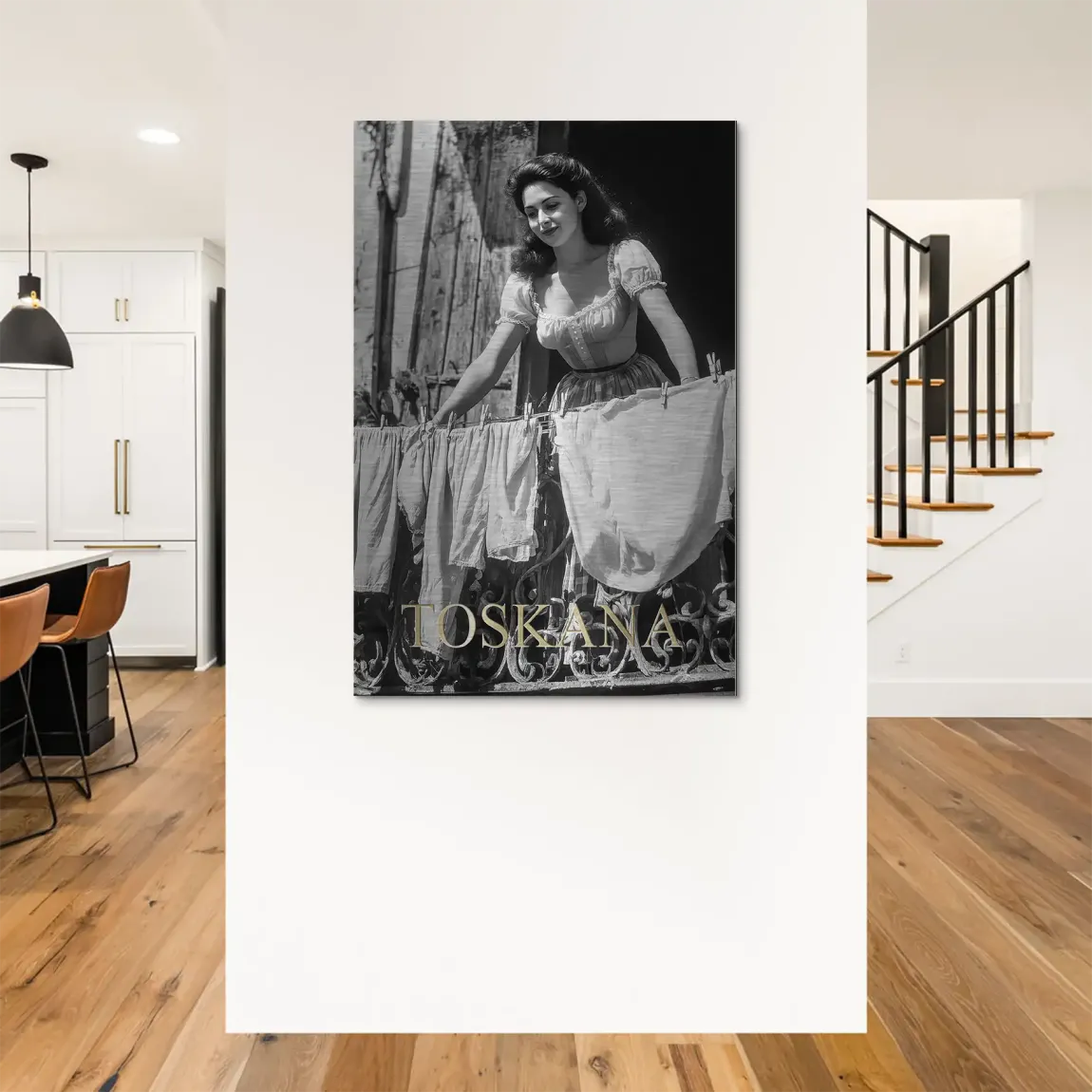 Bella Toskana Alu Dibond Bild gebürstet