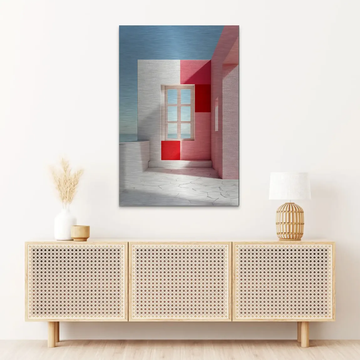 Ocean Vista Alu Dibond Bild gebürstet - INGALERIE | Dein Onlineshop für moderne Wandbilder
