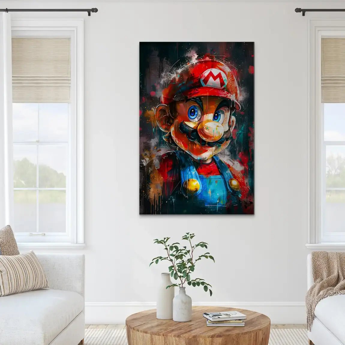 Abstrakt Mario Nr.2 Alu Dibond Gebürstet INGALERIE