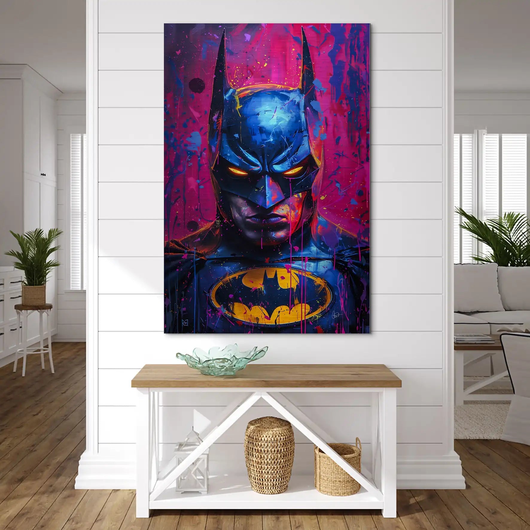 Batman Art AluDibond Gebürstet INGALERIE