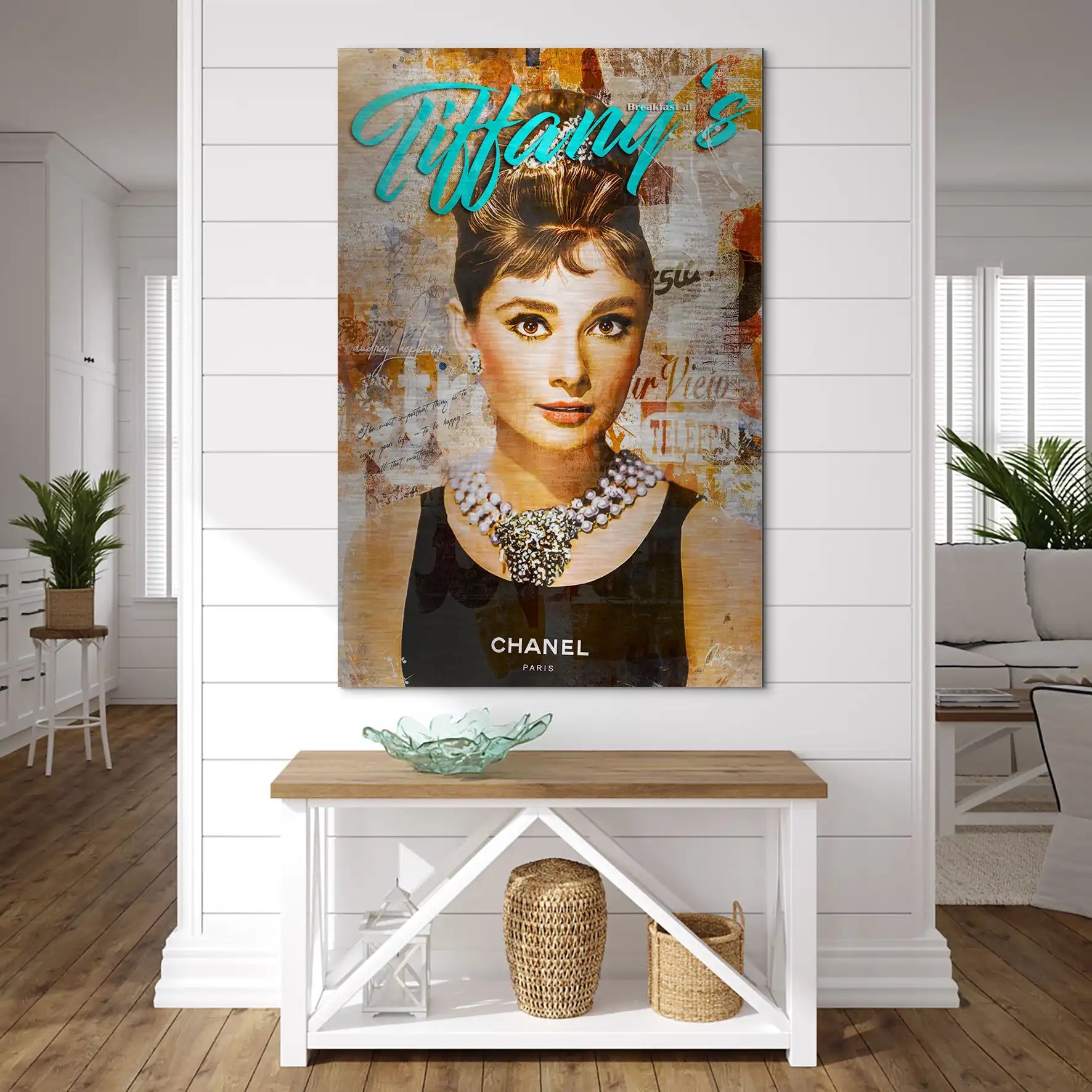 Audrey Tiffany Art AluDibond Gebürstet INGALERIE