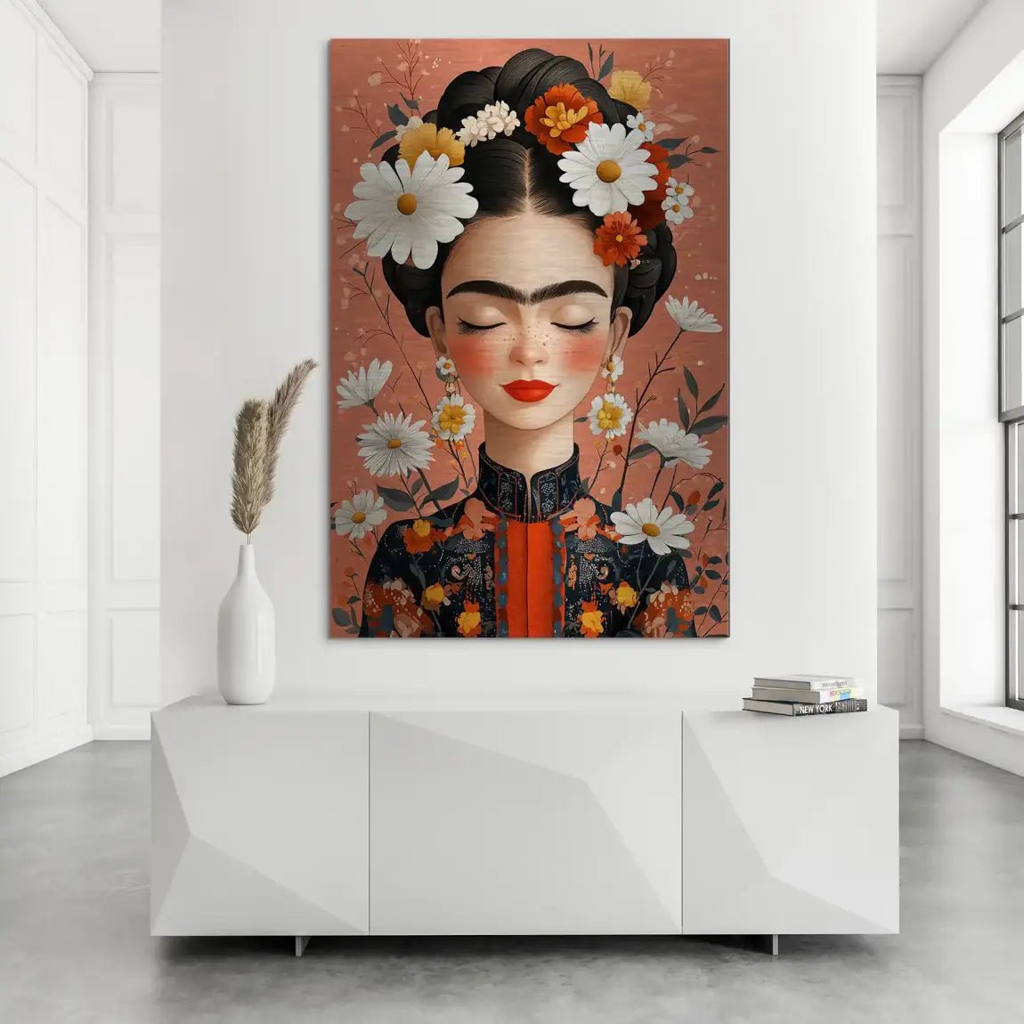 Frida Flower Nr.3 AluDibond Gebürstet INGALERIE