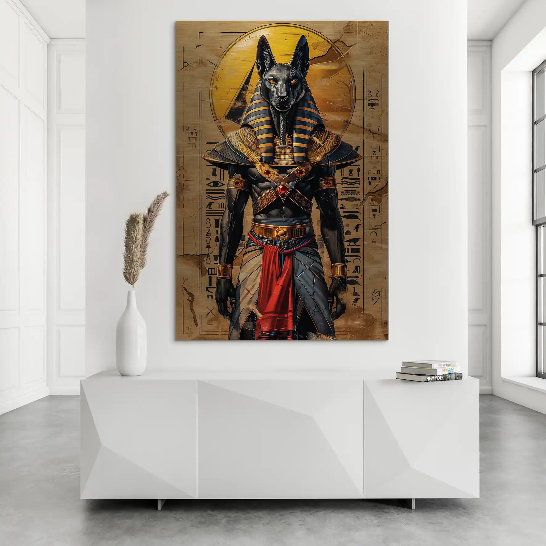 Anubis Modern Style AluDibond Gebürstet INGALERIE