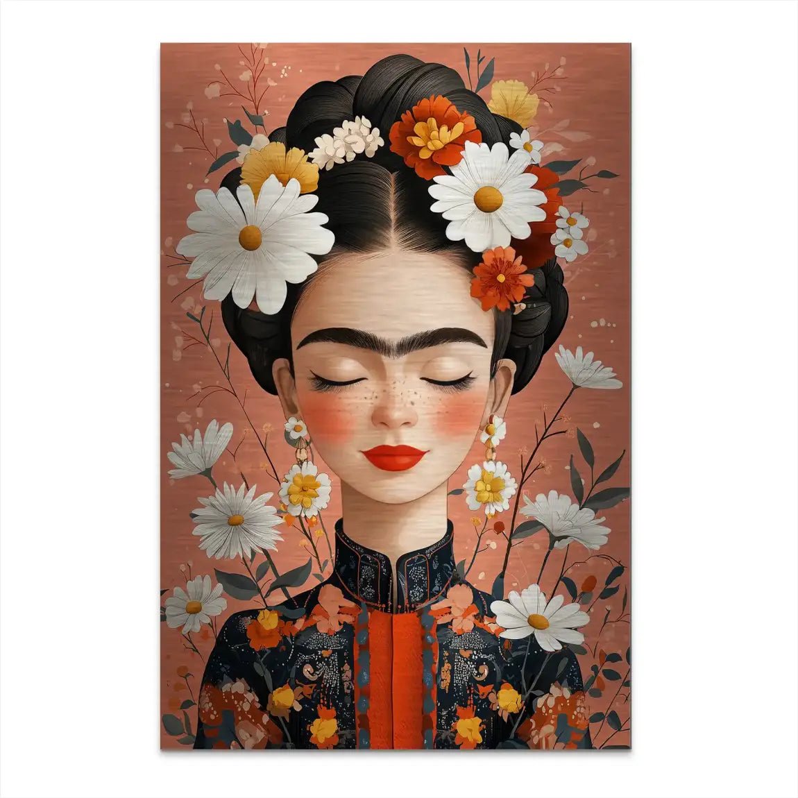 Frida Flower Nr.3 AluDibond Gebürstet INGALERIE