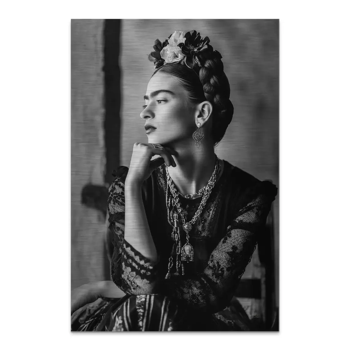 Fridas Sehnsucht Alu Dibond Bild gebürstet