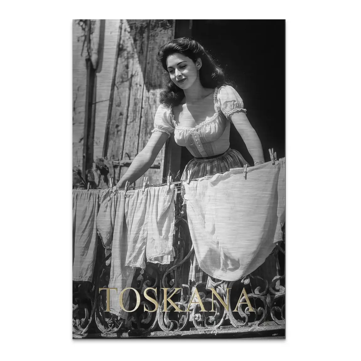 Bella Toskana Alu Dibond Bild gebürstet