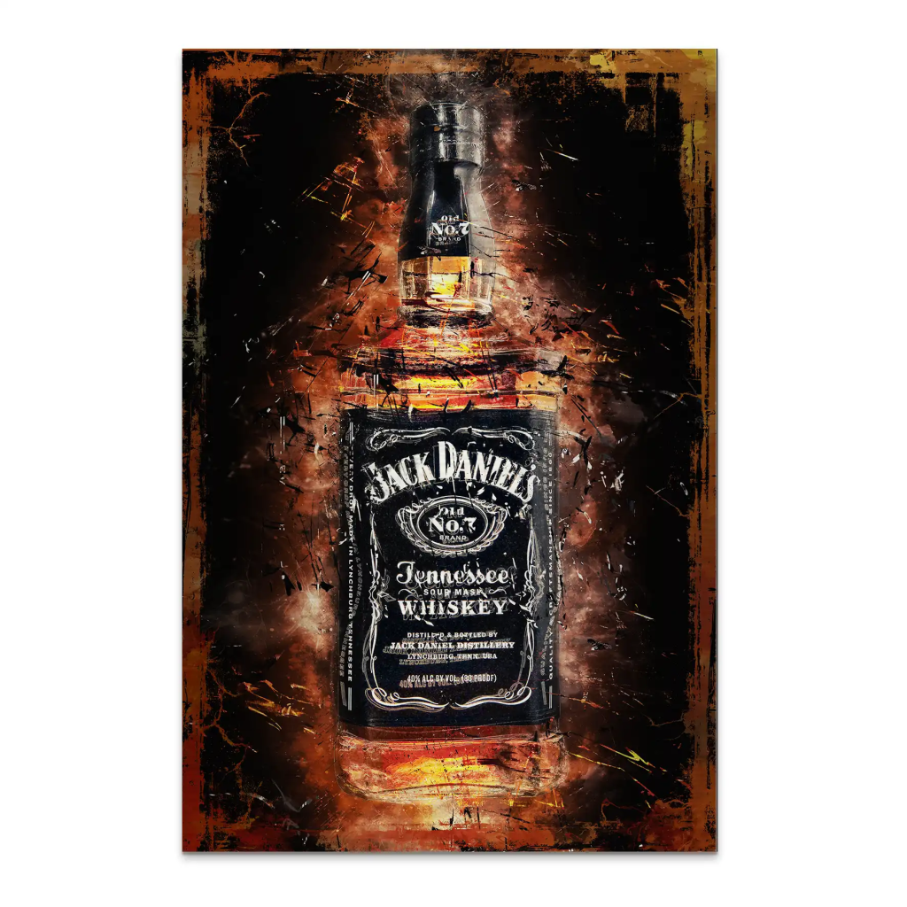 Jack Whisky AluDibond Gebürstet INGALERIE