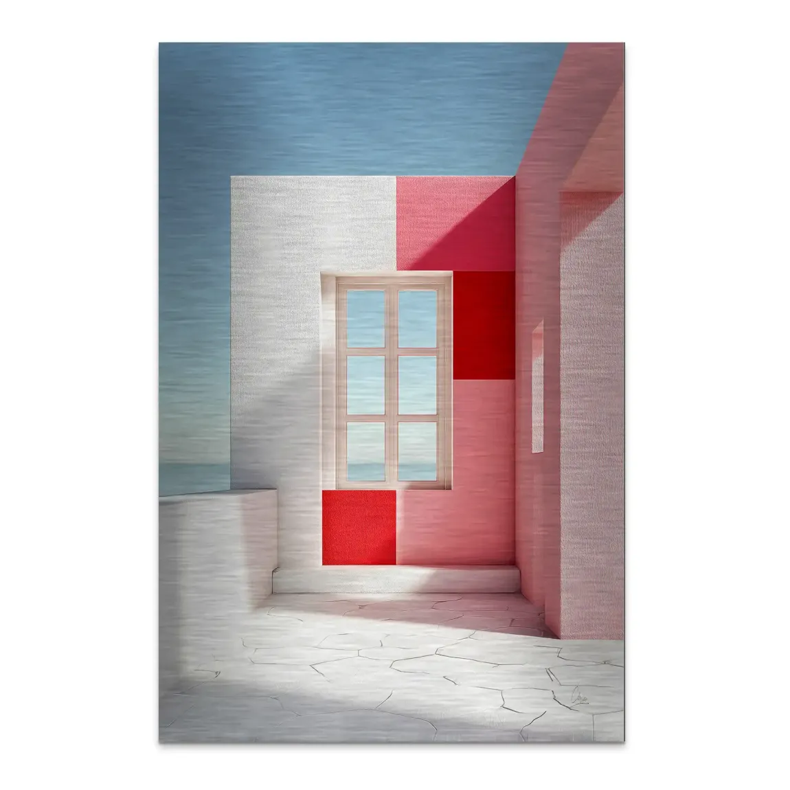 Ocean Vista Alu Dibond Bild gebürstet - INGALERIE | Dein Onlineshop für moderne Wandbilder