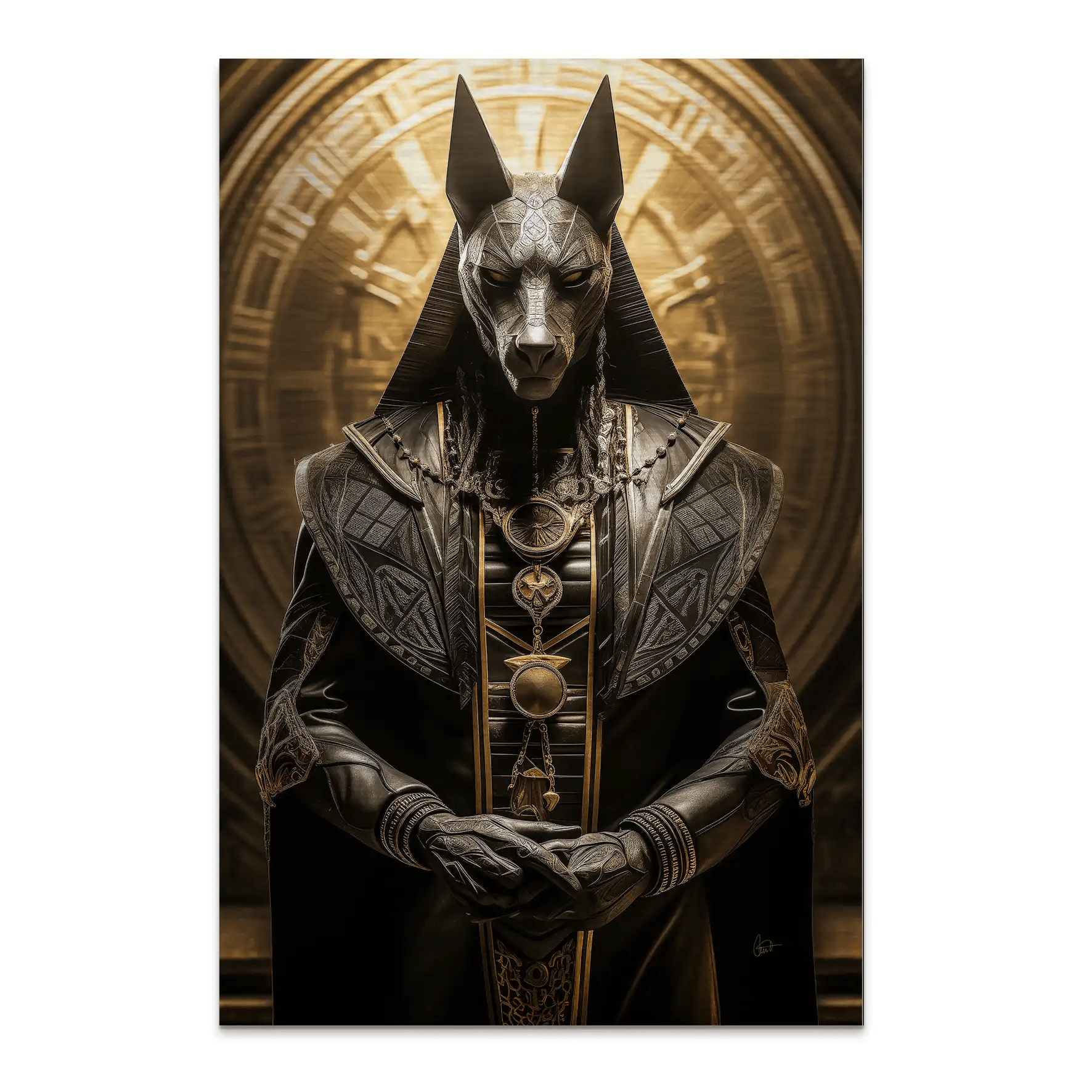 Anubis Mystik AluDibond Gebürstet INGALERIE