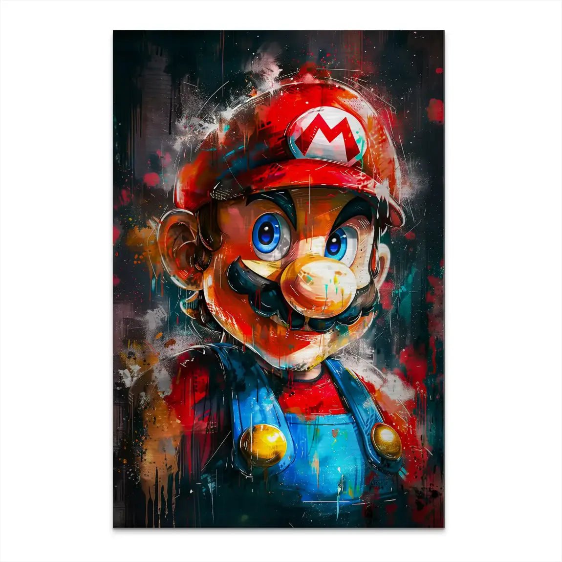 Abstrakt Mario Nr.2 Alu Dibond Gebürstet INGALERIE