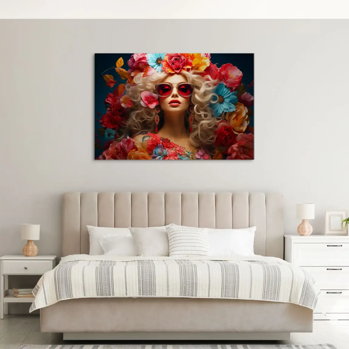 Flower Queen AluDibond Gebürstet