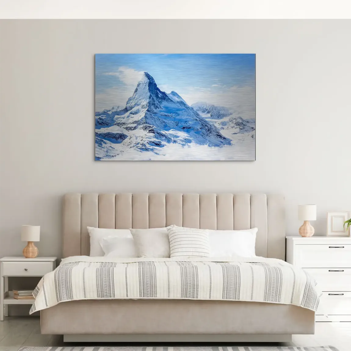 Matterhorn Summit of Light AluDibond Gebürstet