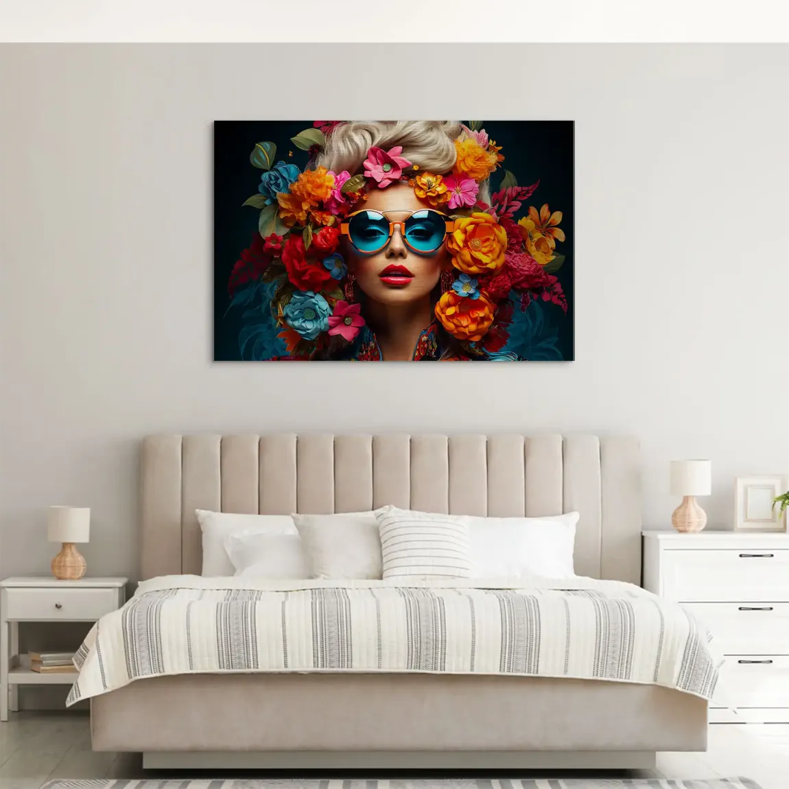 Floral Shades AluDibond Gebürstet