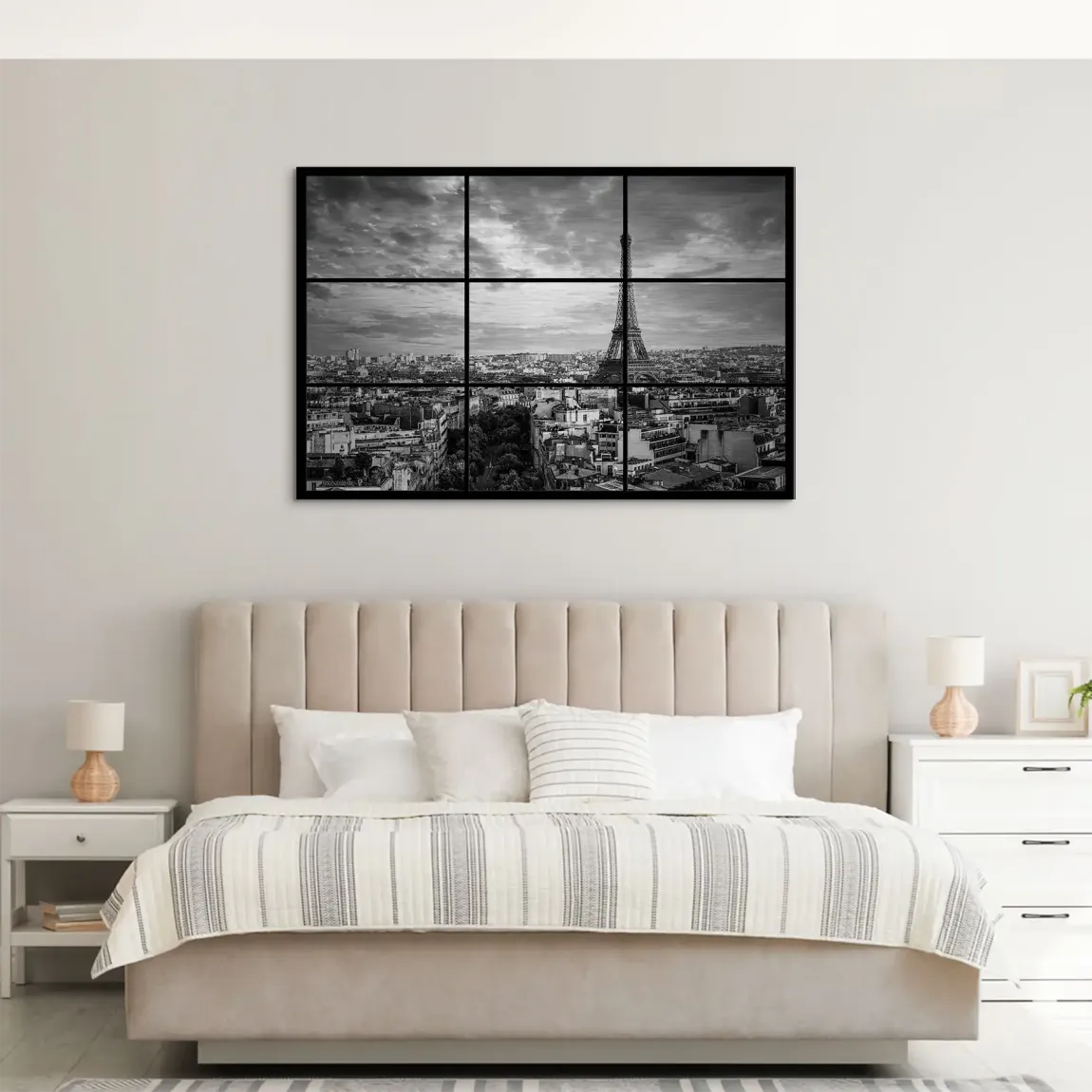 City View Paris AluDibond Gebürstet