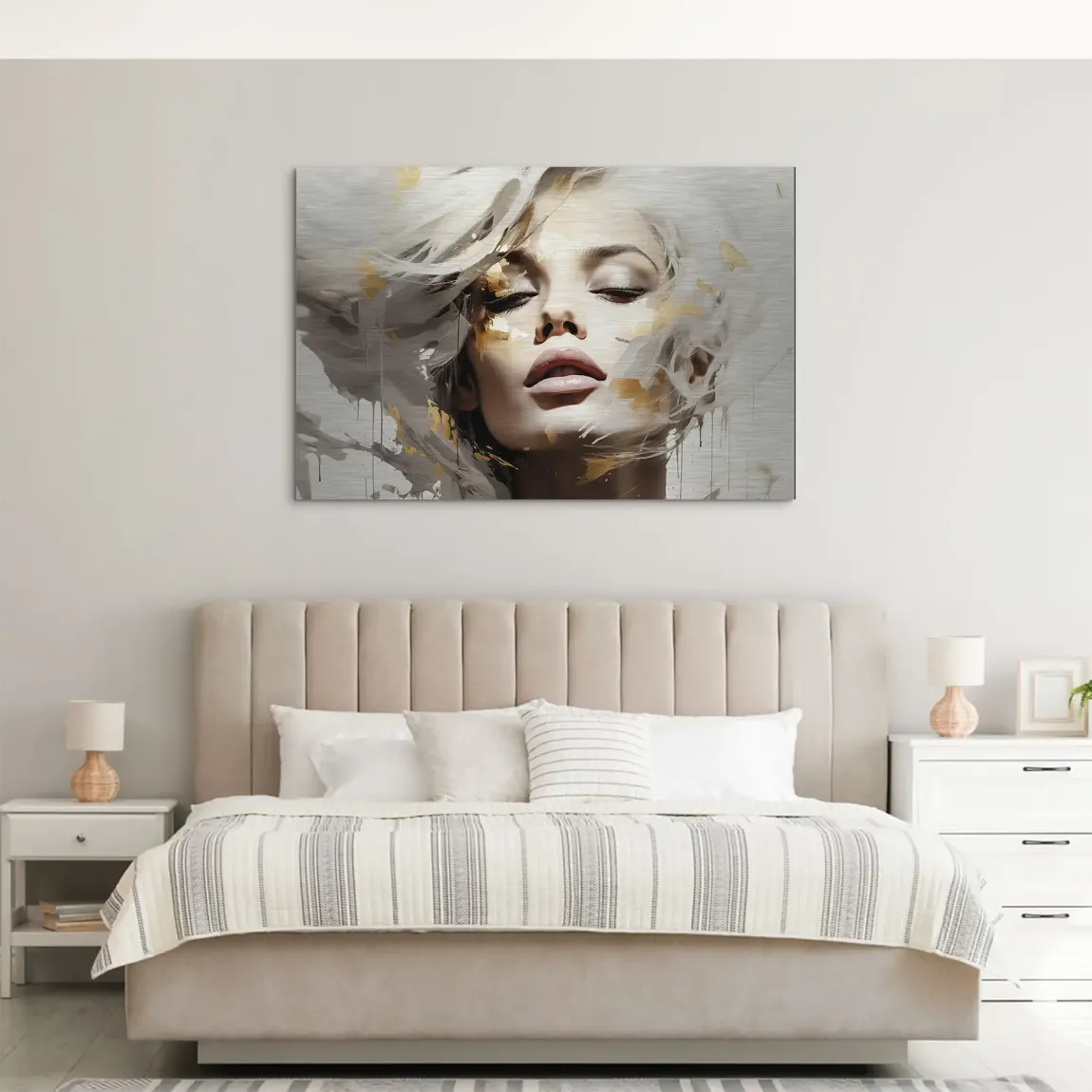 Golden Dreams AluDibond Gebürstet