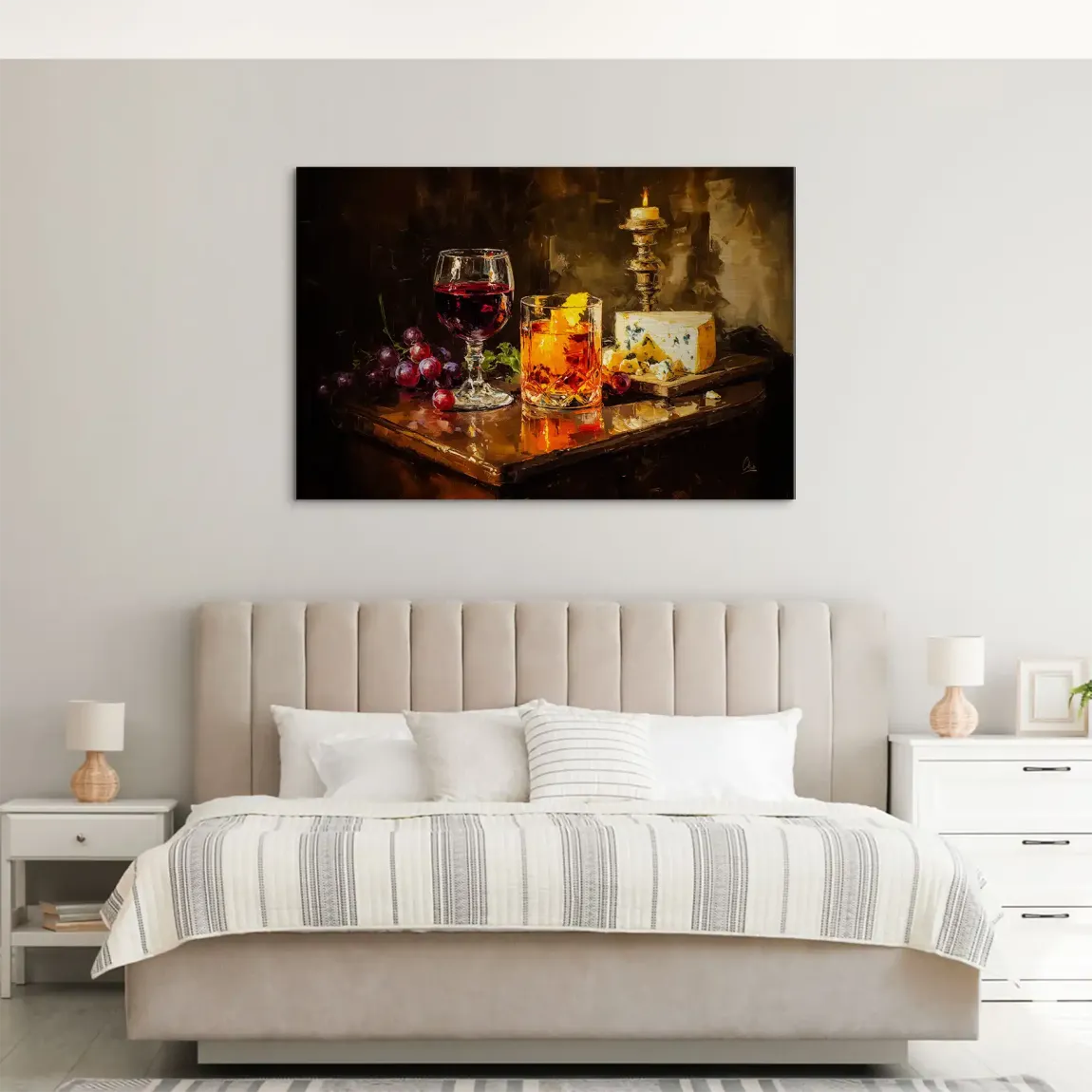 Wein & Genuss AluDibond Gebürstet