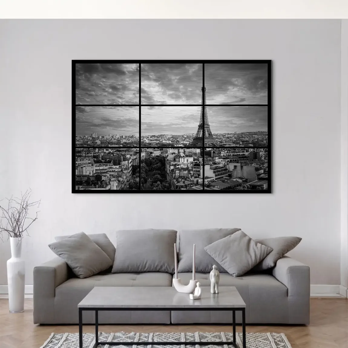 City View Paris AluDibond Gebürstet