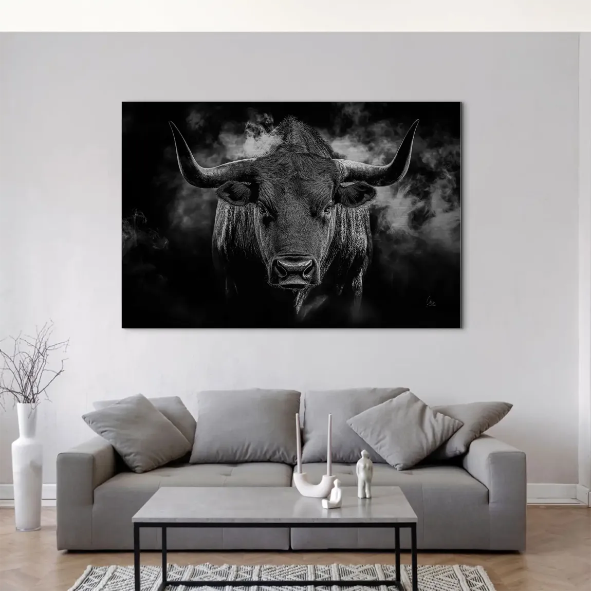 Black Bull Vision  Alu Gebürstet