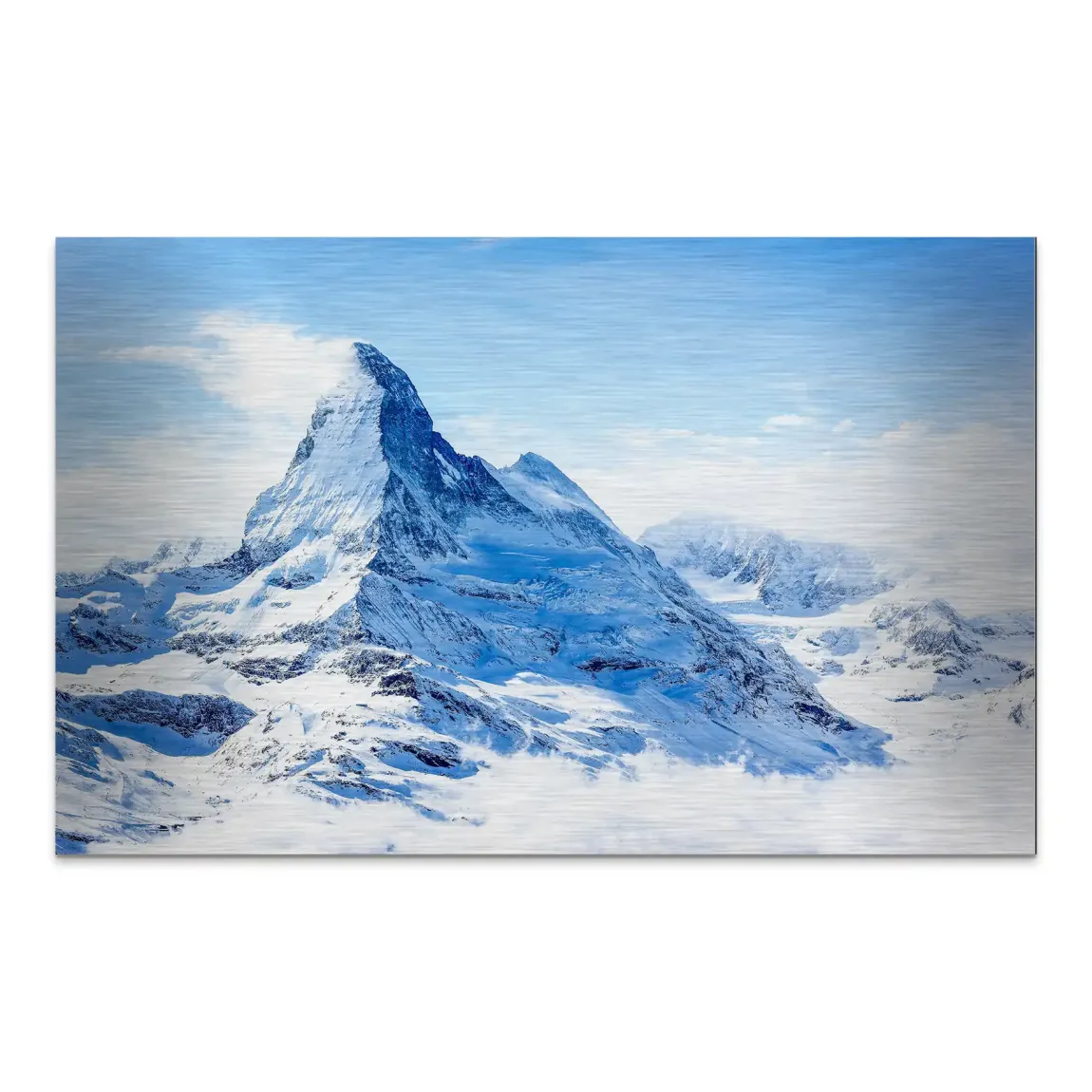 Matterhorn Summit of Light AluDibond Gebürstet