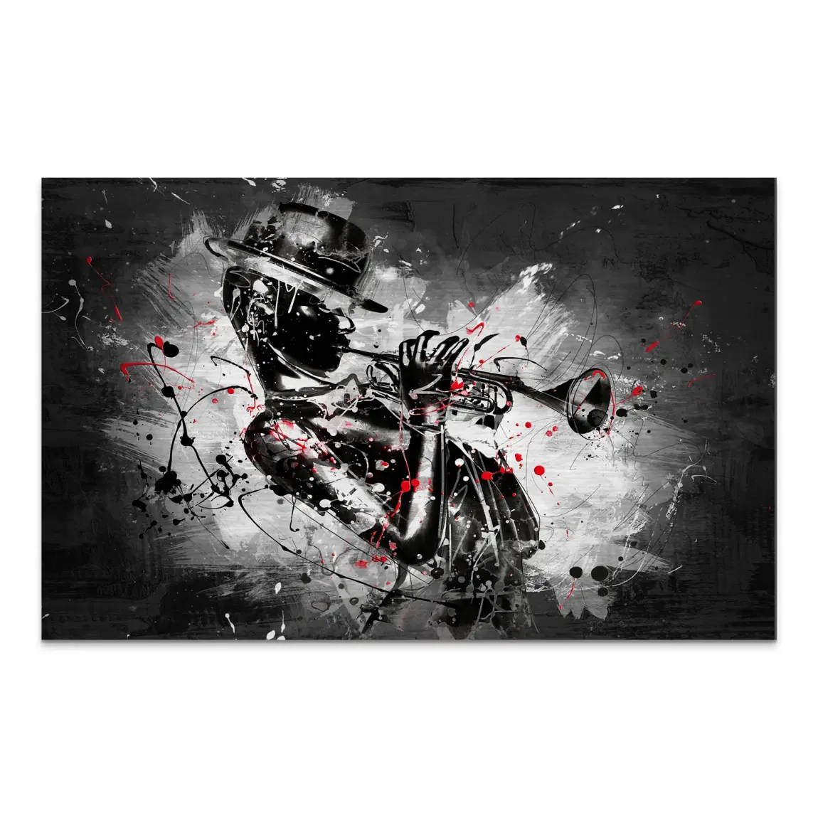 Jazzman Noir Symphony AluDibond Gebürstet