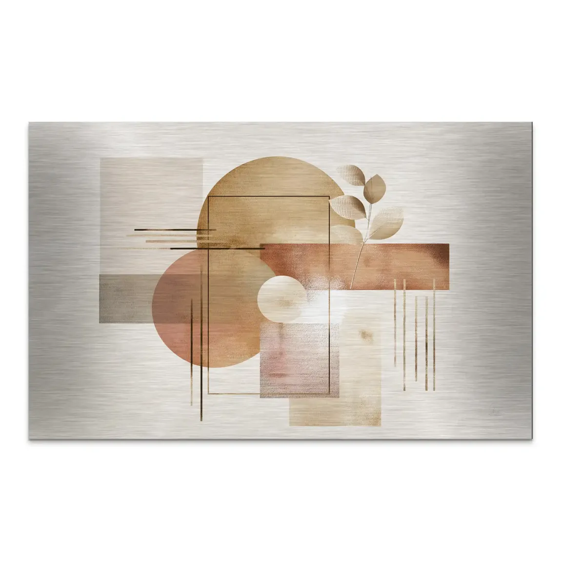 Silent Balance AluDibond Gebürstet