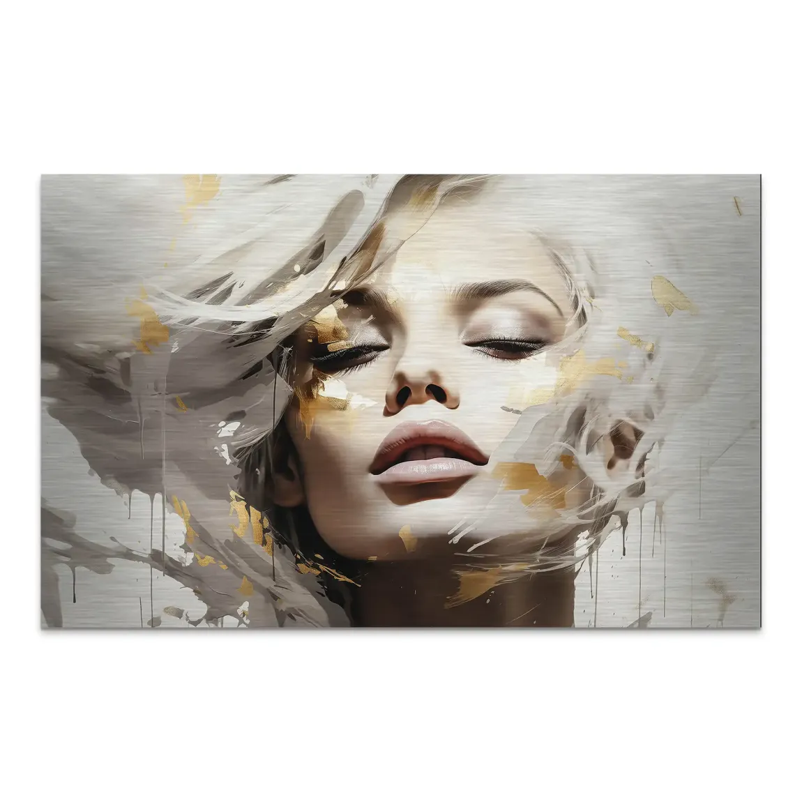 Golden Dreams AluDibond Gebürstet