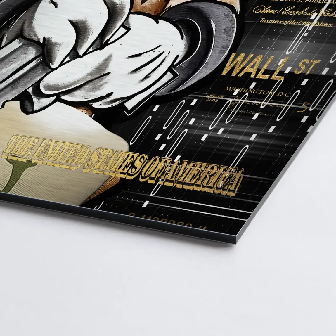 Financial Empire Duck Alu Gebürstet Bild