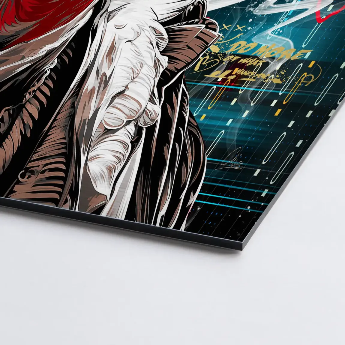 Money Empire Wallstreet Alu Gebürstet Bild