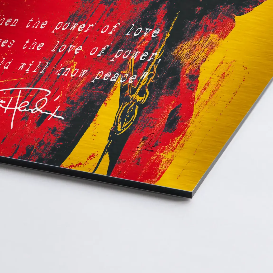 Electric Soul Hendrix Alu Gebürstet Bild