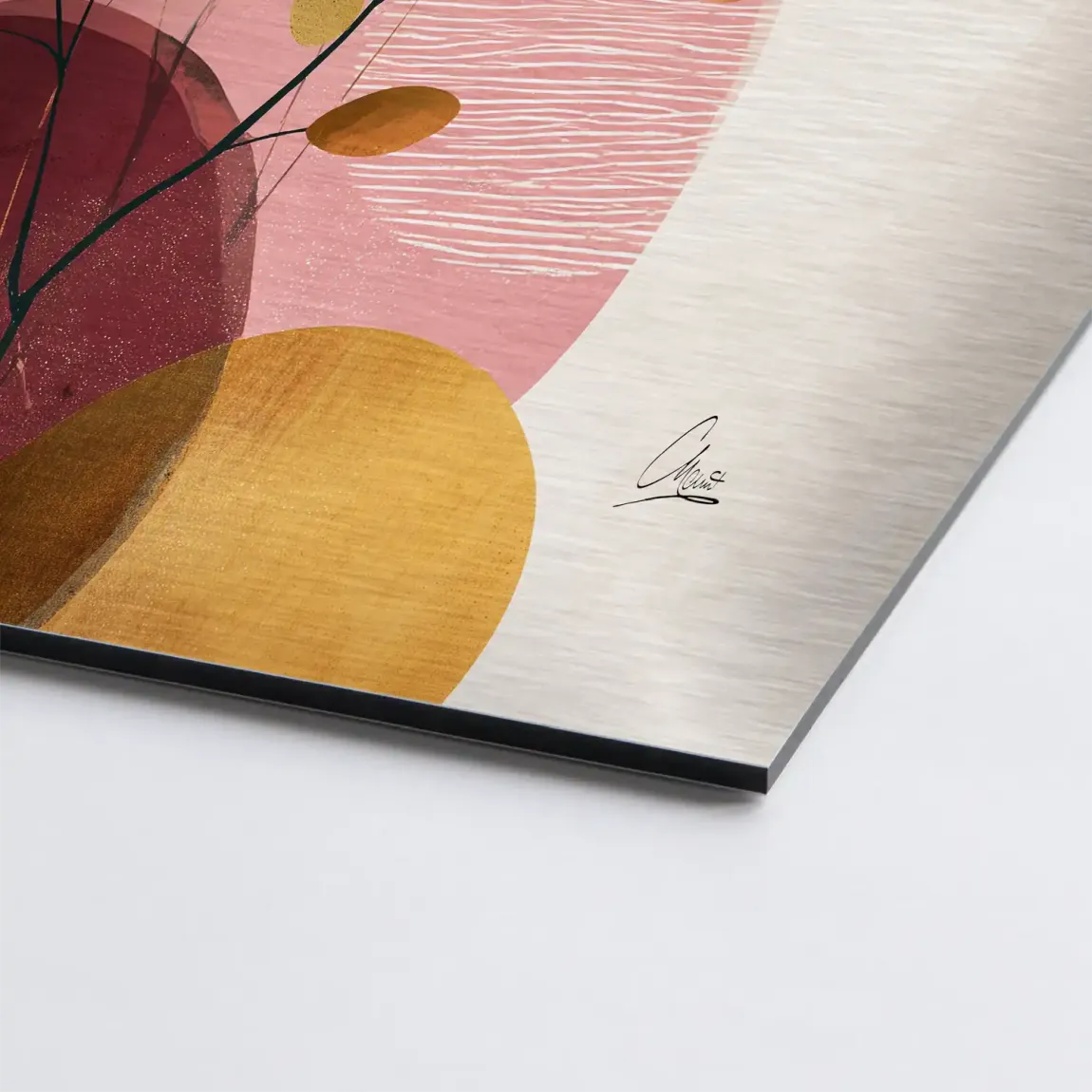 Golden Terra Harmony Alu Gebürstet Bild