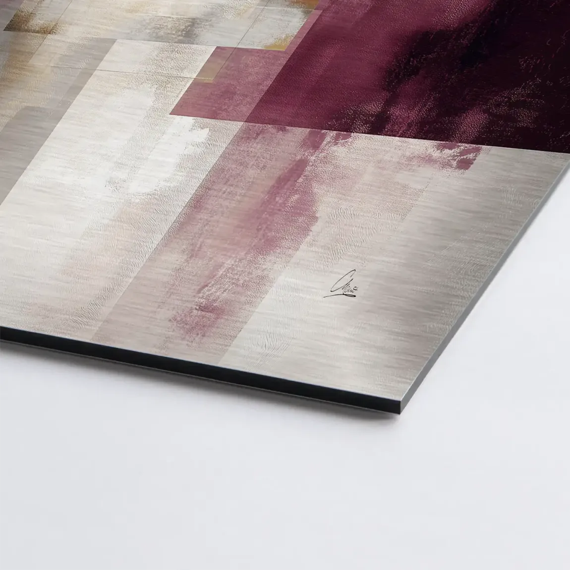 Mystic Geometry Alu Gebürstet Bild