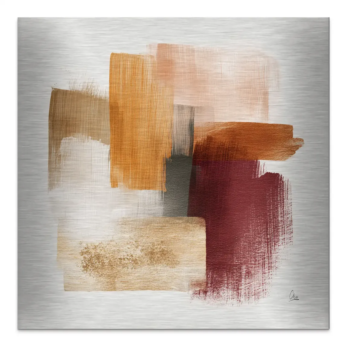 Boho Touch Alu Gebürstet Bild