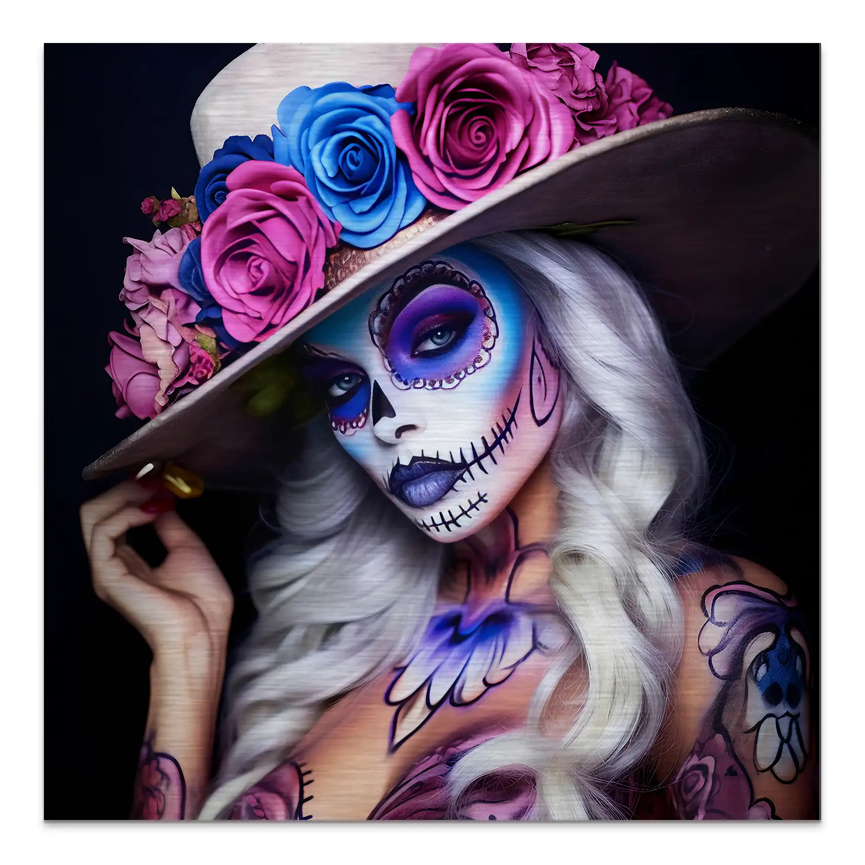 La Catrina Color Style Alu Gebürstet INGALERIE