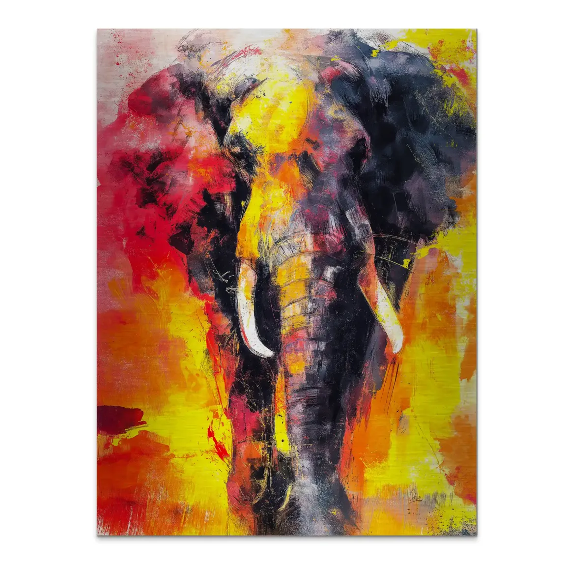 Majestic Elefant Aludibond Gebürstet INGALERIE